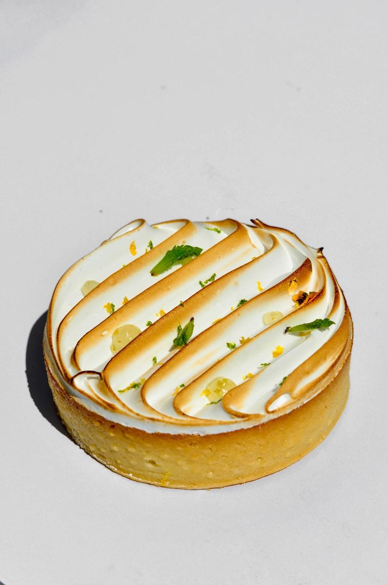 Lemon pie con merengue tostado